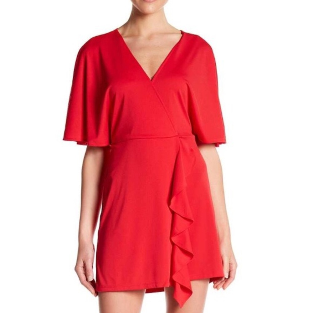 ✨HP✨ Free Press Ruffle Mini Dress